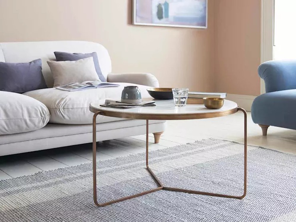 Sofa kết hợp với bàn trà-Không gian hoàn hảo cho cả gia đình